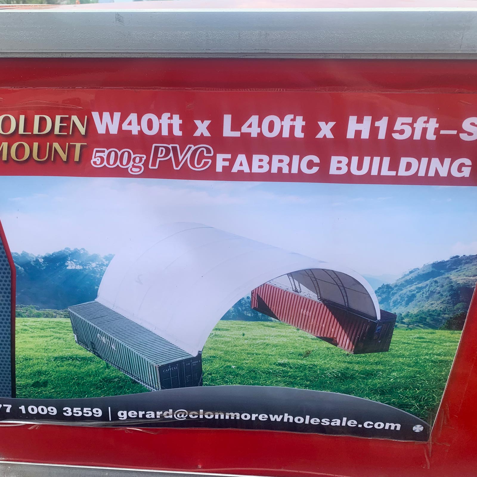 Container Shelter (Arch Canopy)