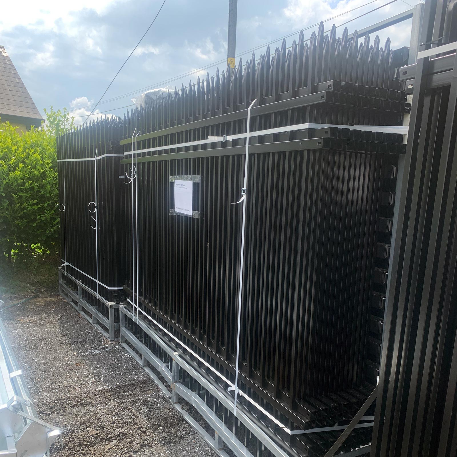 Steel Security Fencing
